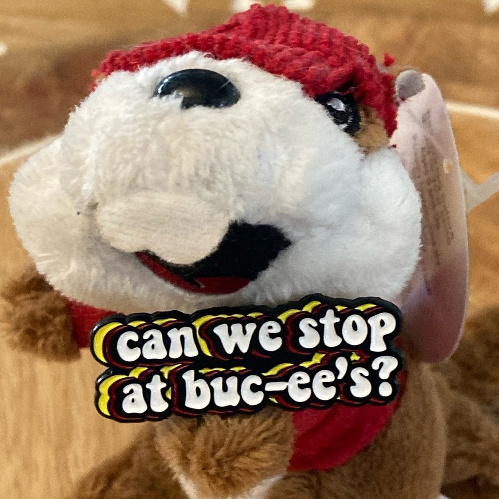 buc-ees enamel pin NEW gas station pinback brooch NEW (no plush)
